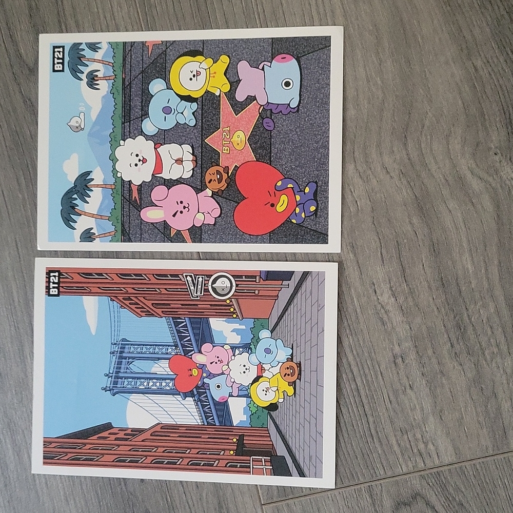 BT21 mini posters